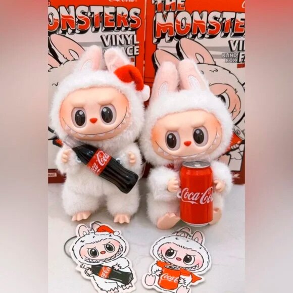 Pop Mart Labubu The Monsters Coca Cola Series (Vinyl Face Blind Box) - Picture 1 of 12